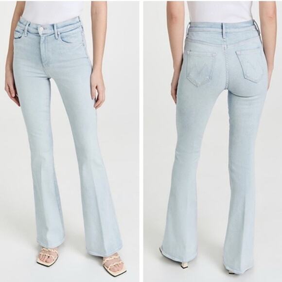 Mother Denim - MOTHER The Super Cruiser Double Heel High Rise Flare Jeans Sexico Mex Sz 25